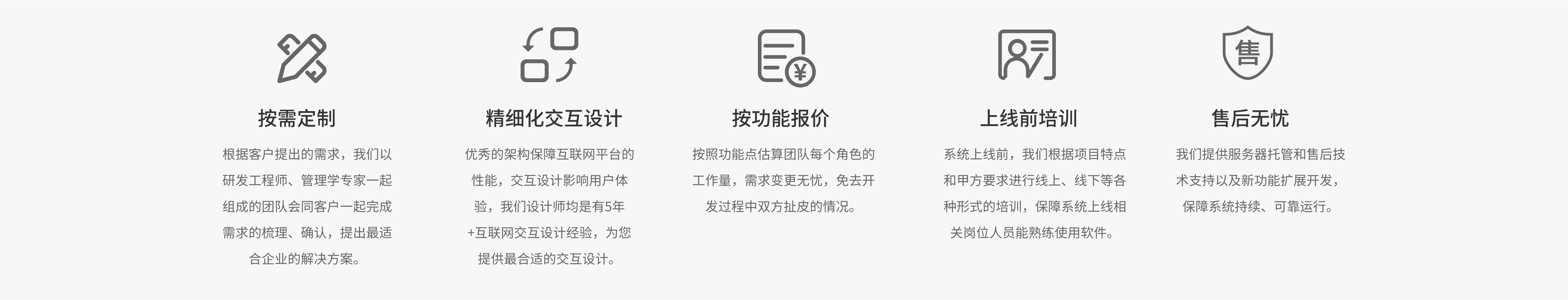 我们的服务_WEB系统定制_定制开发图片